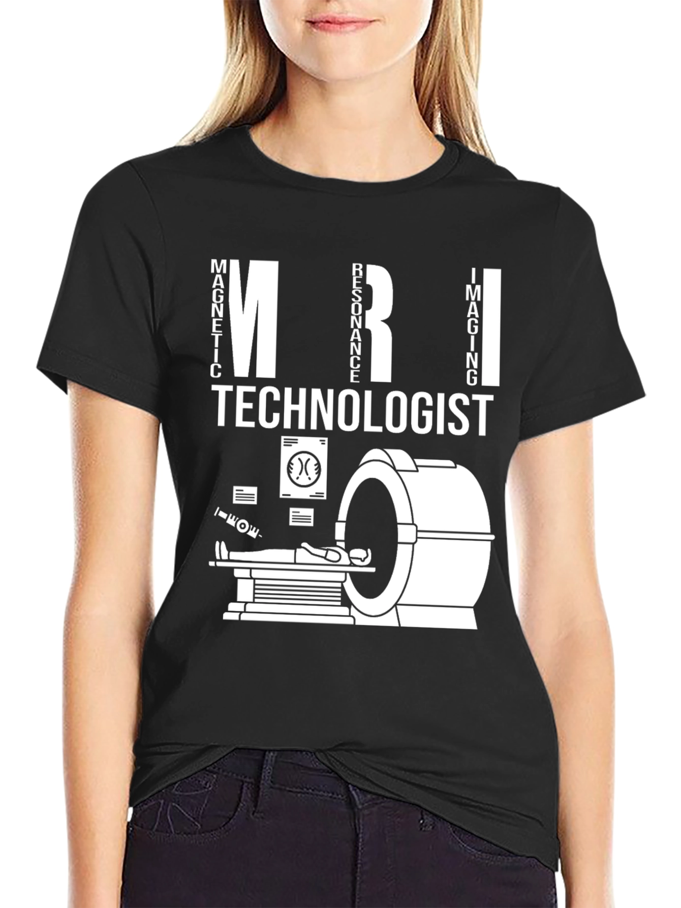 MRI Technologist Graphic Tee - Medical Imaging T-Shirt