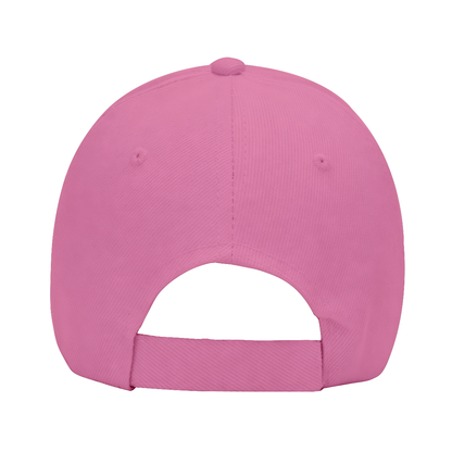 Minimalist Sketch White Heart Multi-Color Sandwich Peak Casual Cap