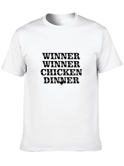 Winner Winner Chicken Dinner Black T-Shirt