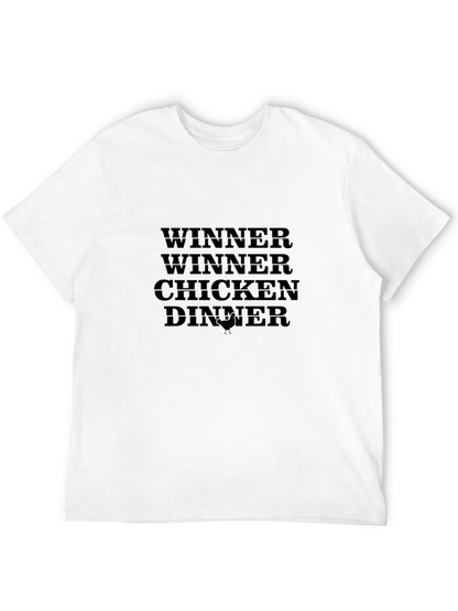 Winner Winner Chicken Dinner Black T-Shirt