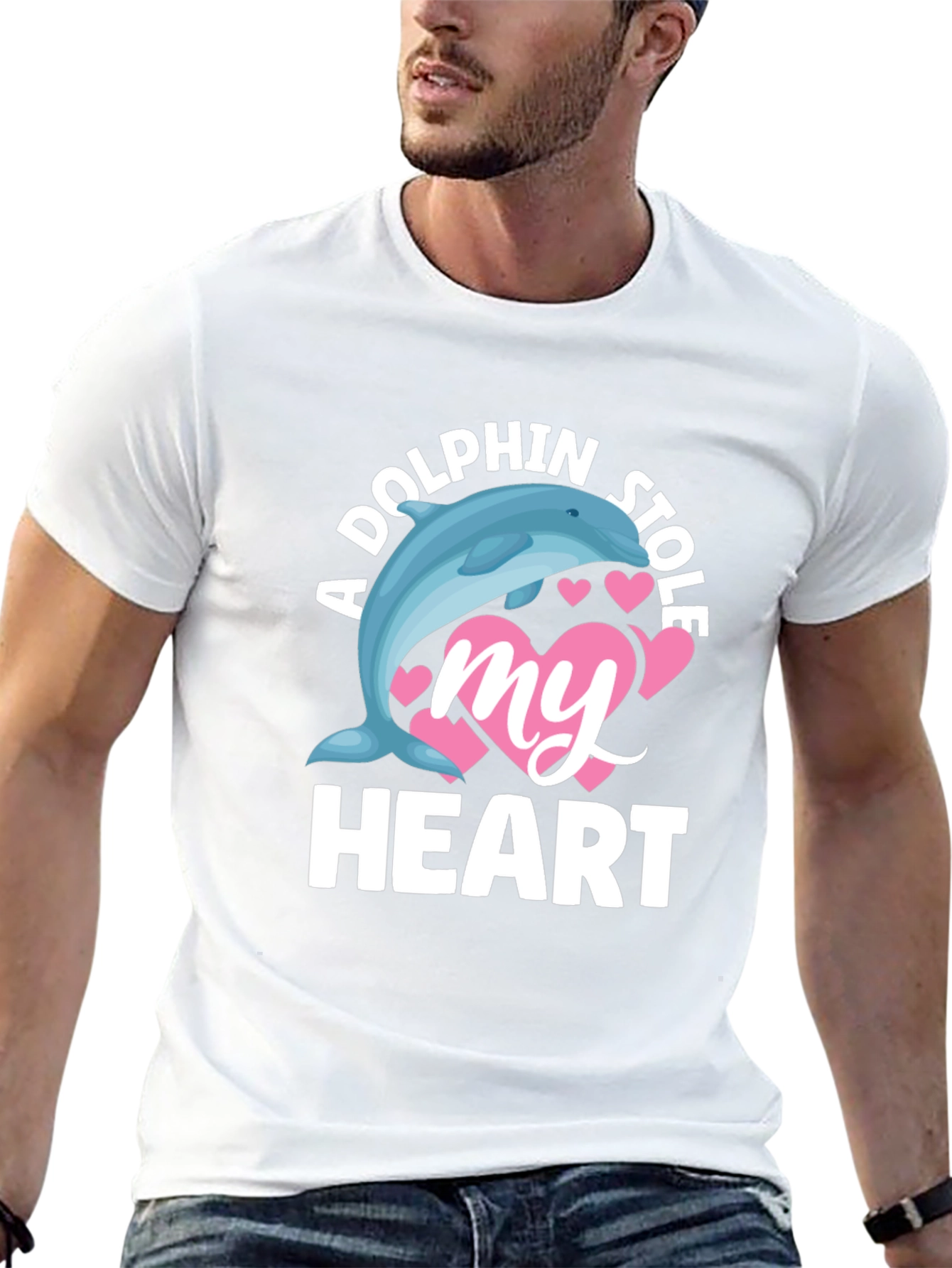 Dolphin Stole My Heart T-Shirt