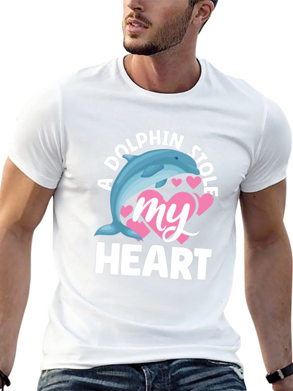Dolphin Stole My Heart T-Shirt