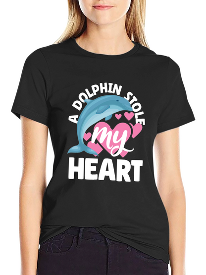 Dolphin Stole My Heart T-Shirt