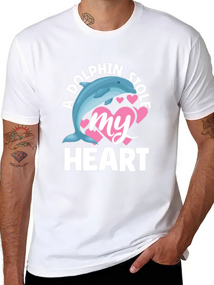 Dolphin Stole My Heart T-Shirt
