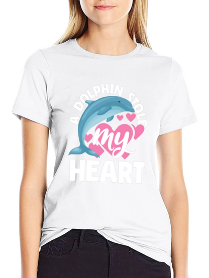 Dolphin Stole My Heart T-Shirt