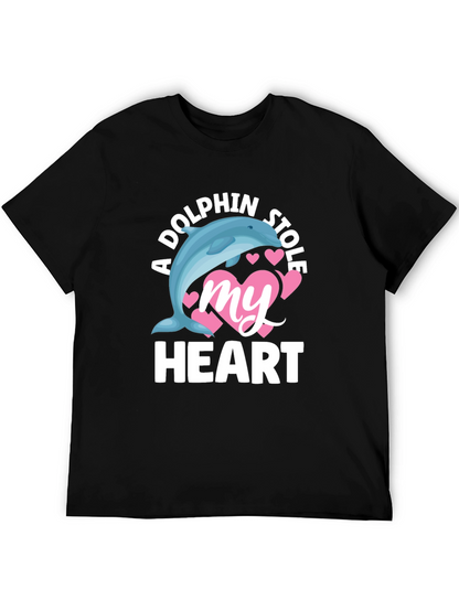 Dolphin Stole My Heart T-Shirt