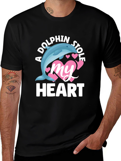 Dolphin Stole My Heart T-Shirt