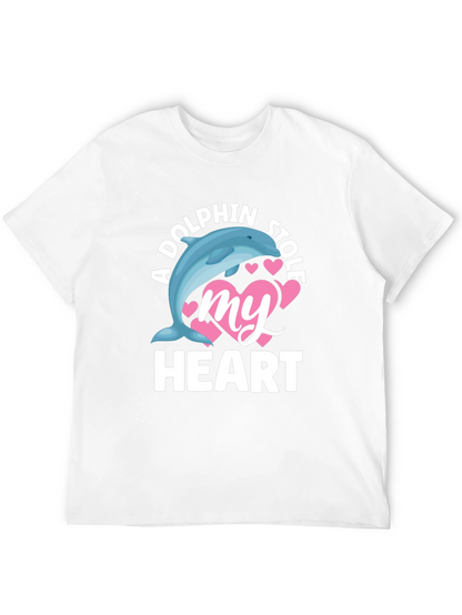 Dolphin Stole My Heart T-Shirt
