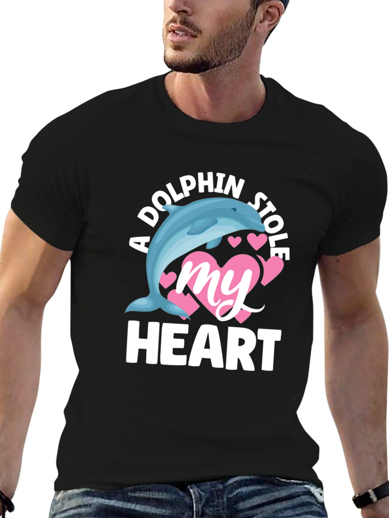 Dolphin Stole My Heart T-Shirt