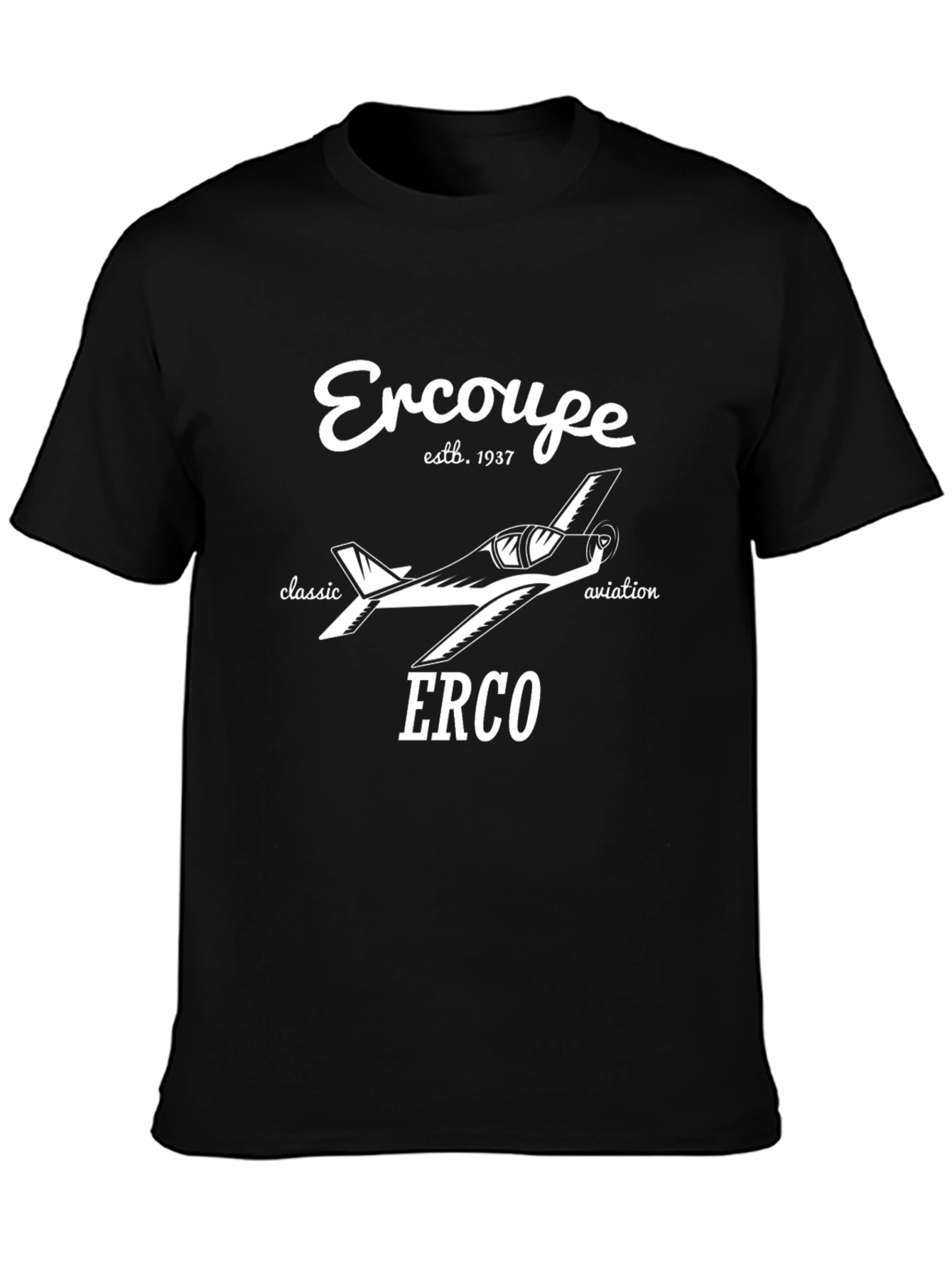 Ercoupe Aviation T-Shirt - Classic Airplane Tee