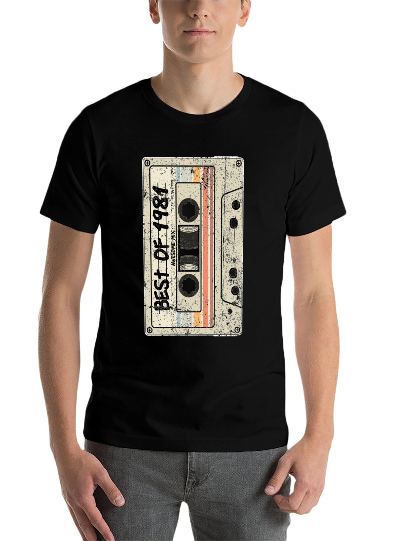 Best of 1981 Cassette Tape Graphic T-Shirt