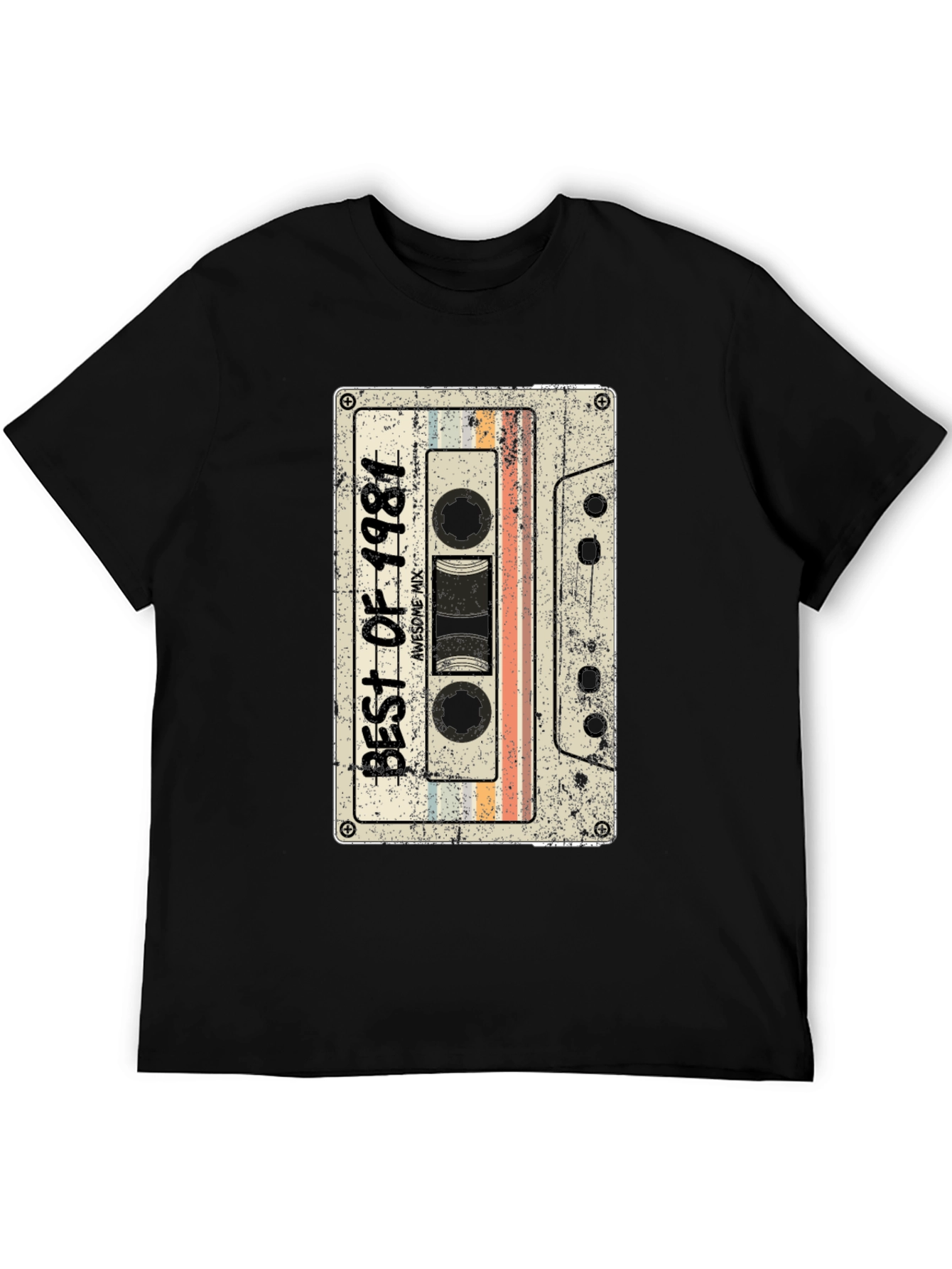 Best of 1981 Cassette Tape Graphic T-Shirt