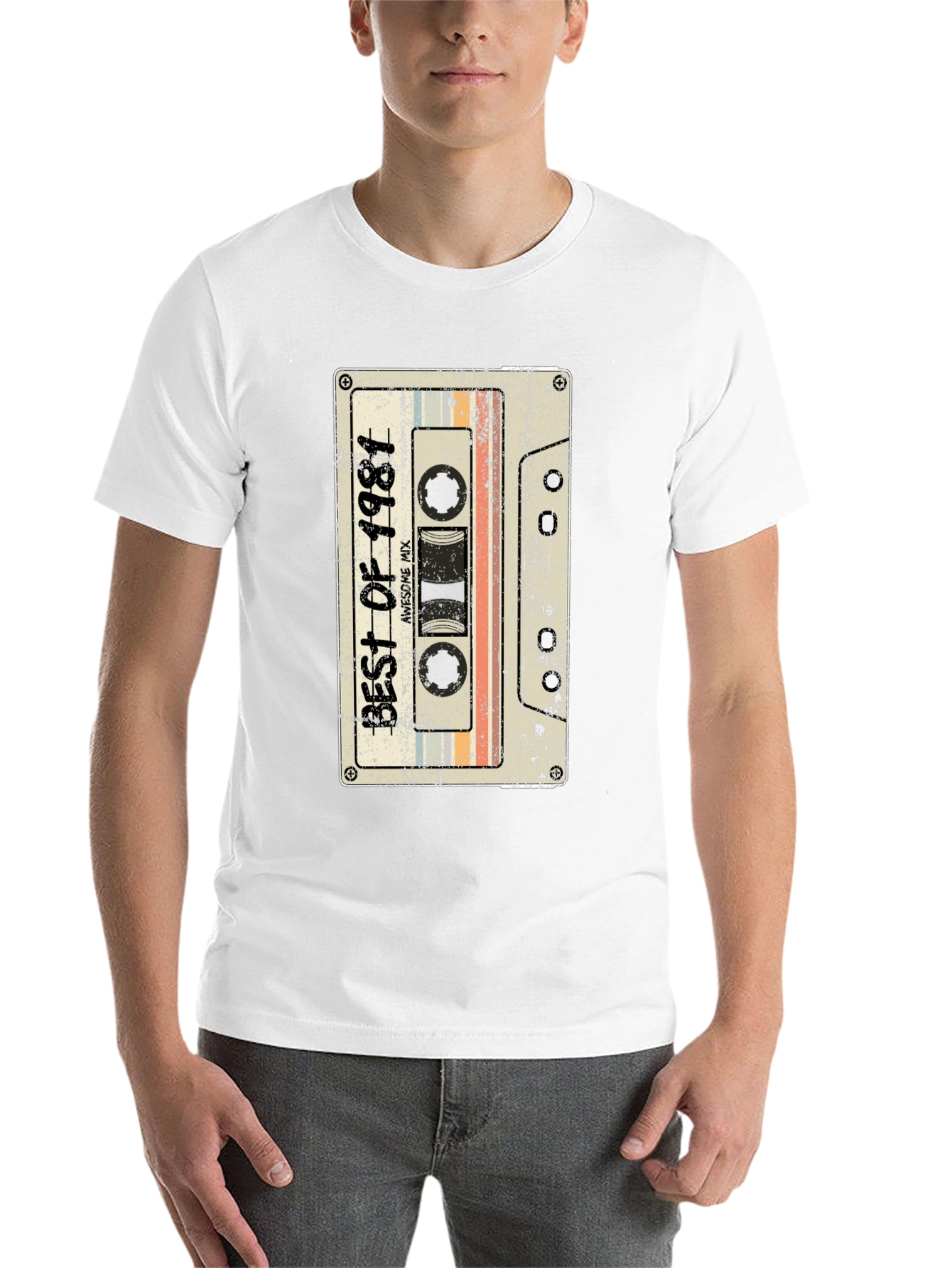 Best of 1981 Cassette Tape Graphic T-Shirt
