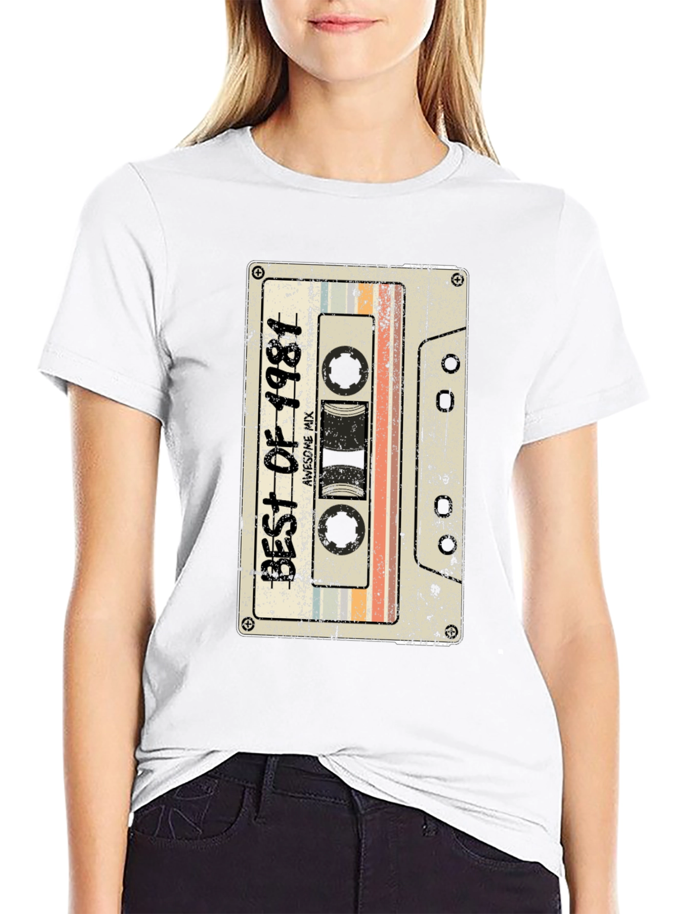 Best of 1981 Cassette Tape Graphic T-Shirt