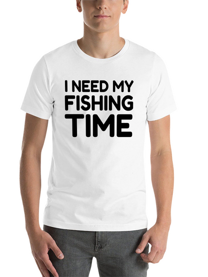 Fishing Time T-Shirt - Anglers Humor Tee