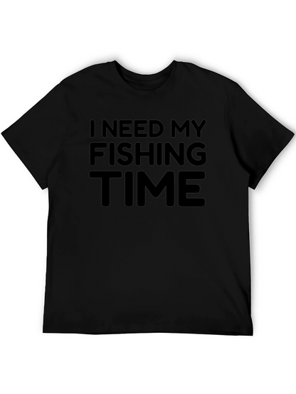 Fishing Time T-Shirt - Anglers Humor Tee