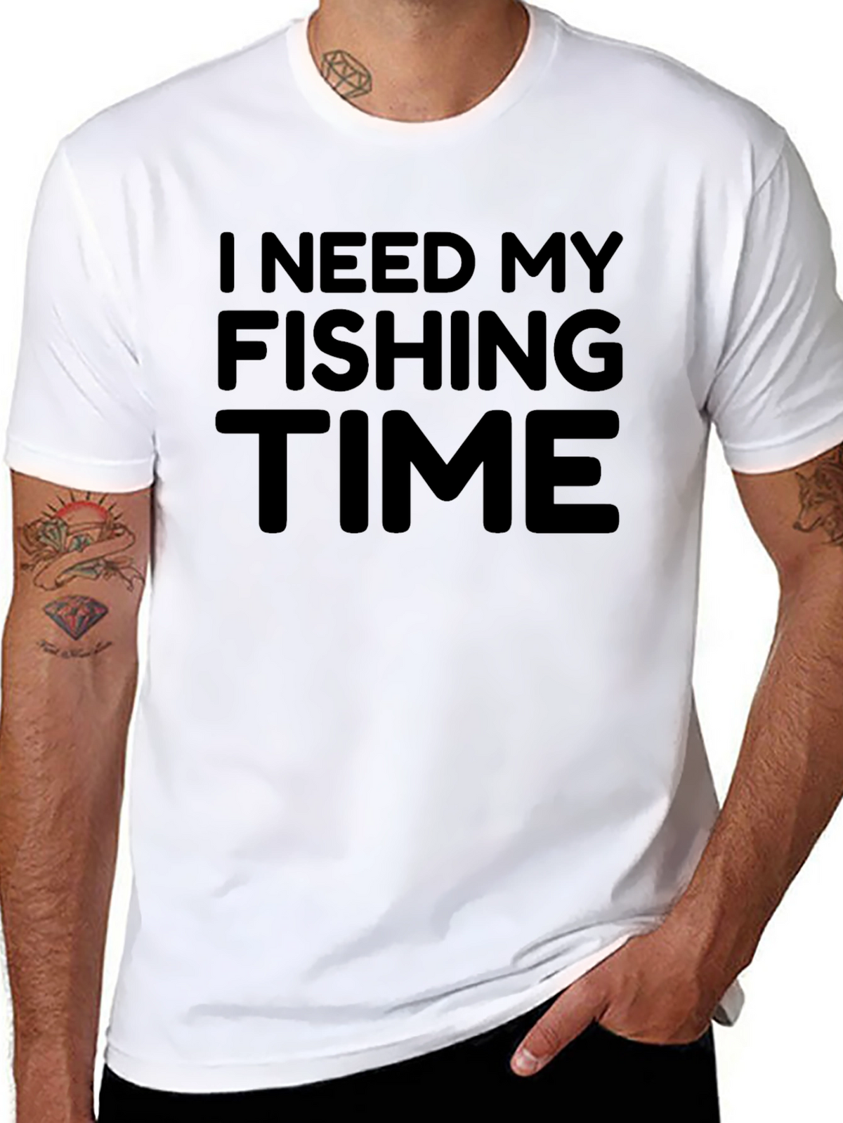 Fishing Time T-Shirt - Anglers Humor Tee