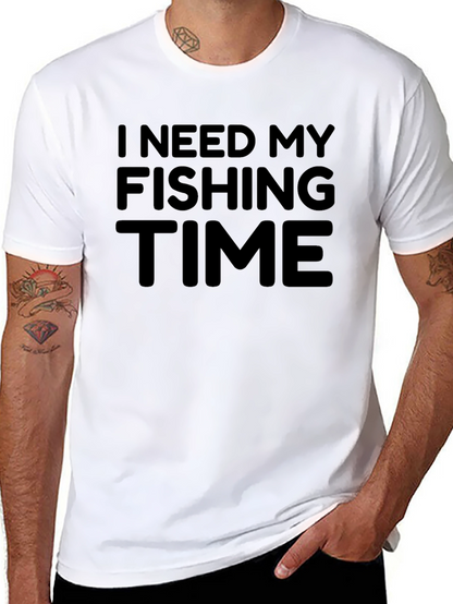 Fishing Time T-Shirt - Anglers Humor Tee