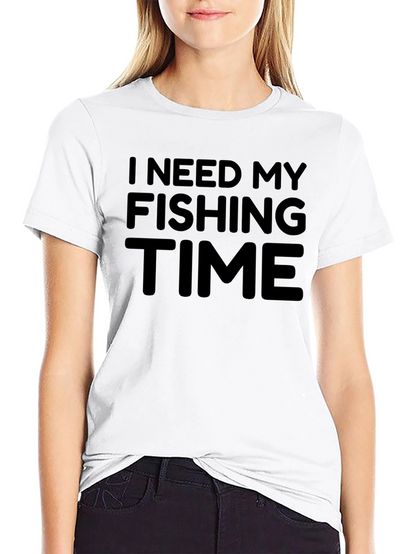 Fishing Time T-Shirt - Anglers Humor Tee