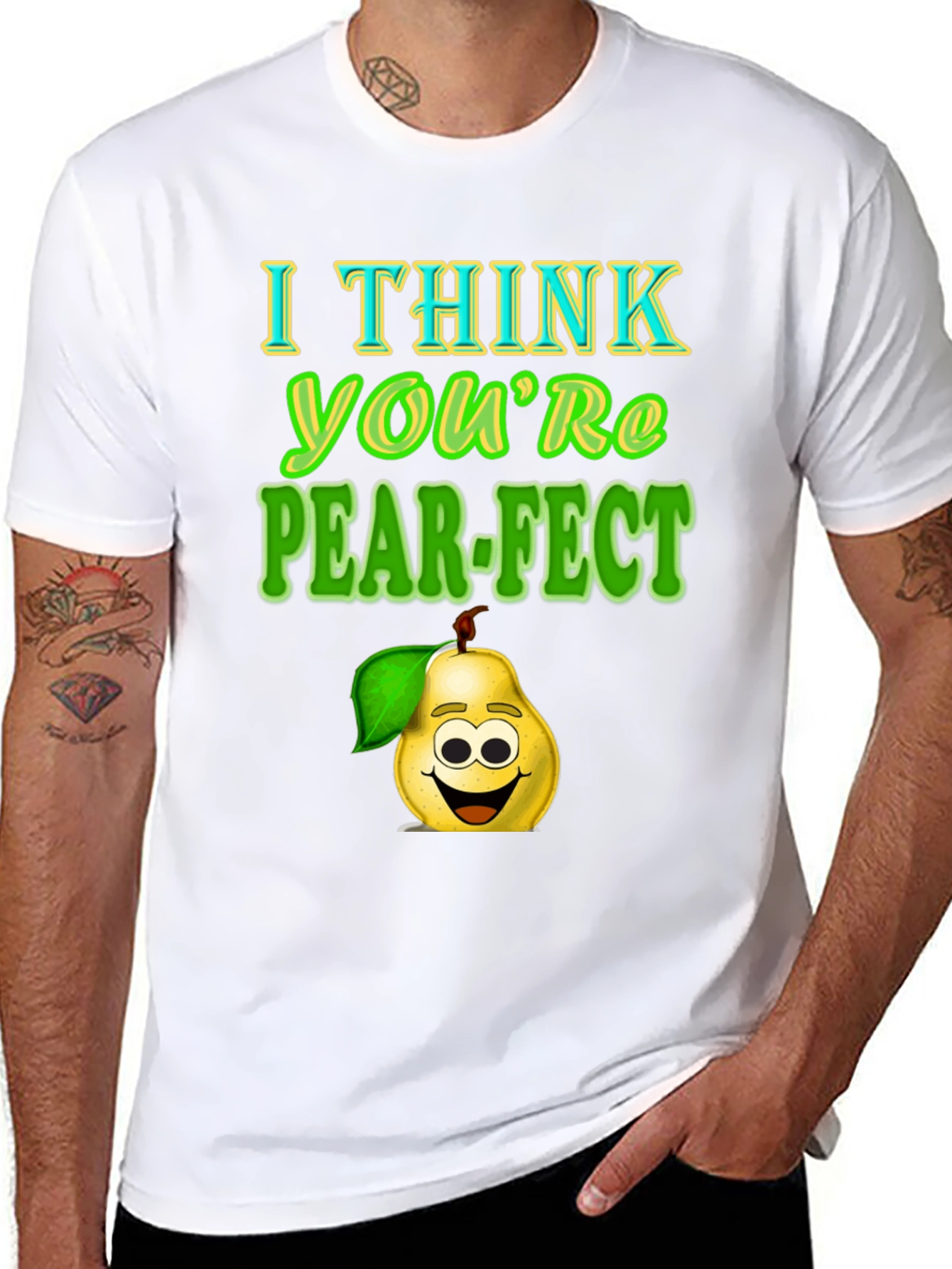 Pear-fect T-Shirt: Funny Fruit Pun Tee