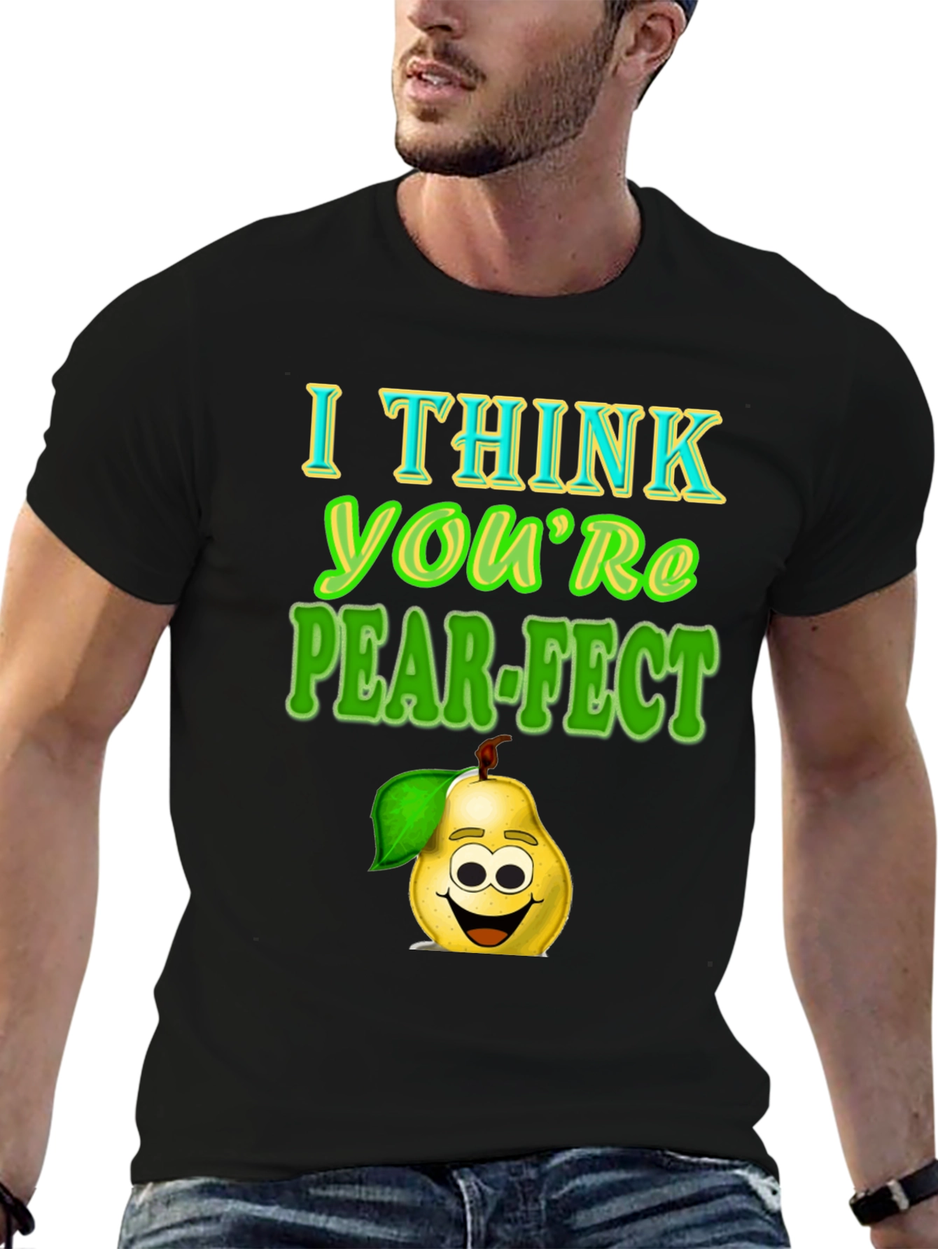 Pear-fect T-Shirt: Funny Fruit Pun Tee