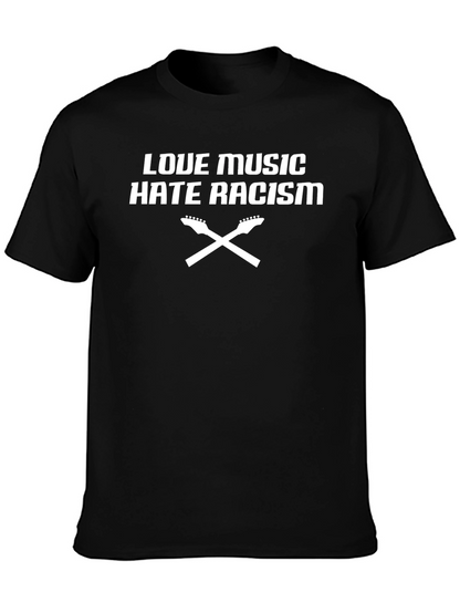 Love Music Hate Racism Graphic Tee