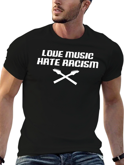 Love Music Hate Racism Graphic Tee
