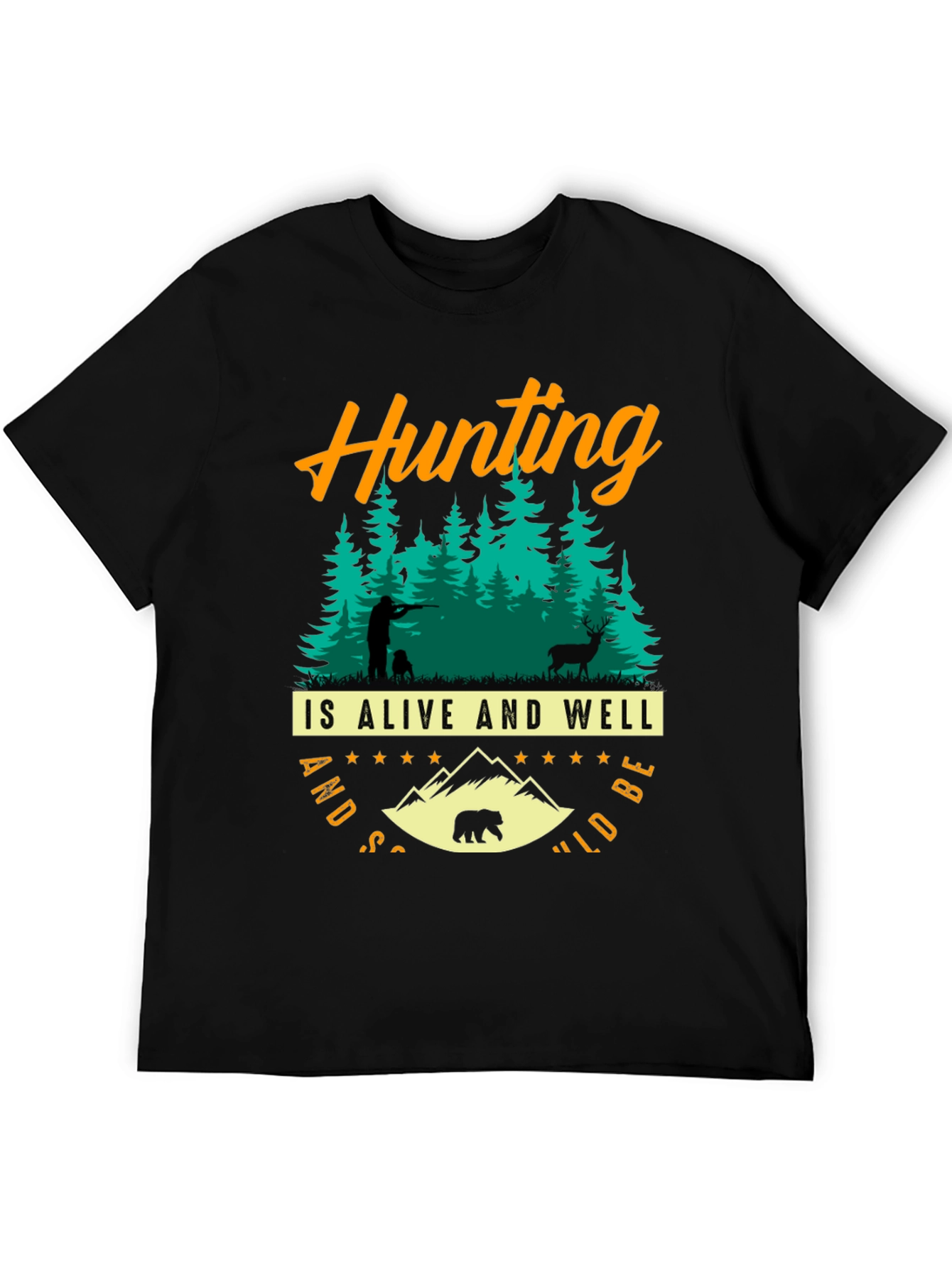 Hunting Bear Wildlife T-Shirt