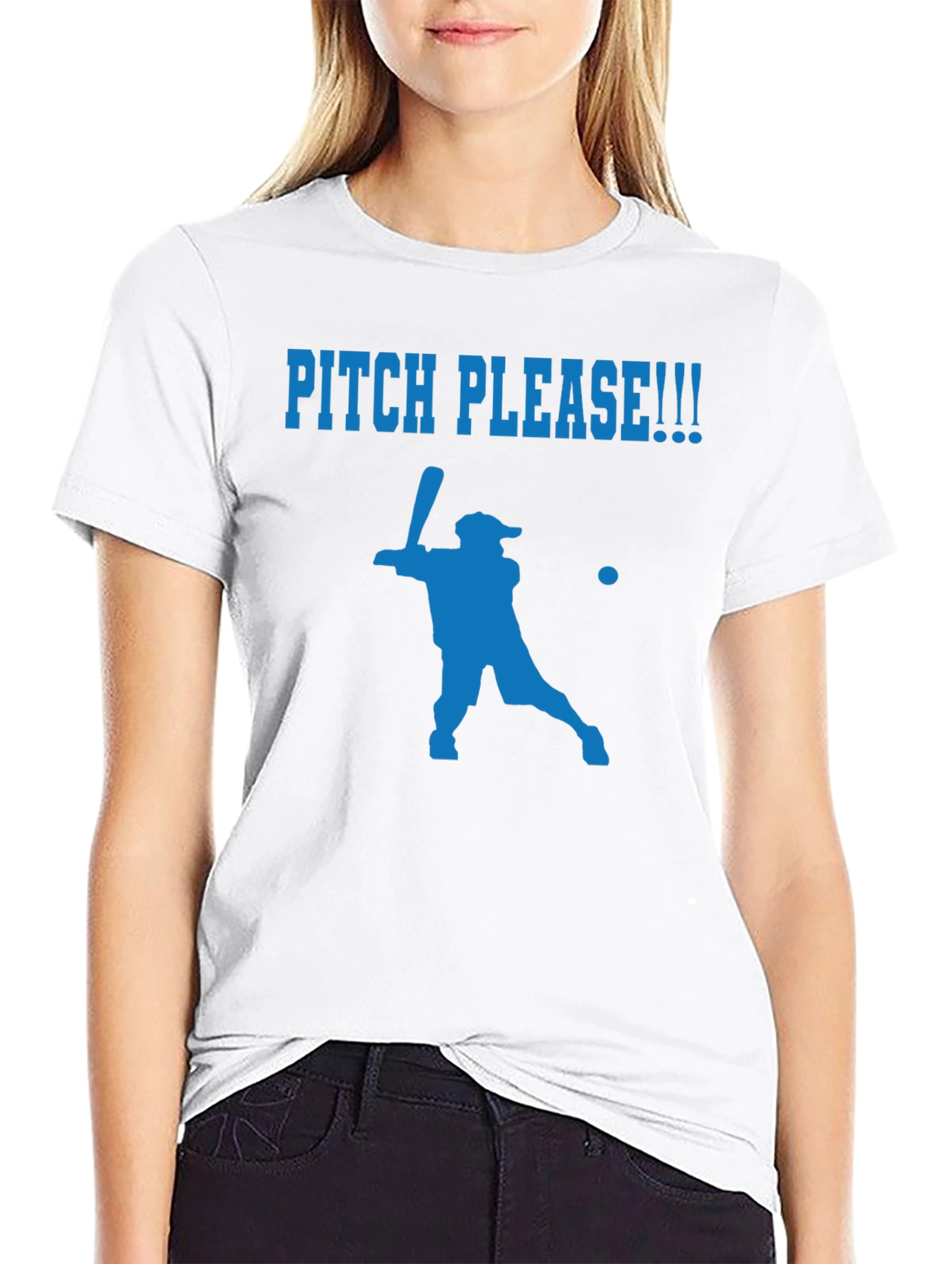 Pitch Please Baseball T-Shirt