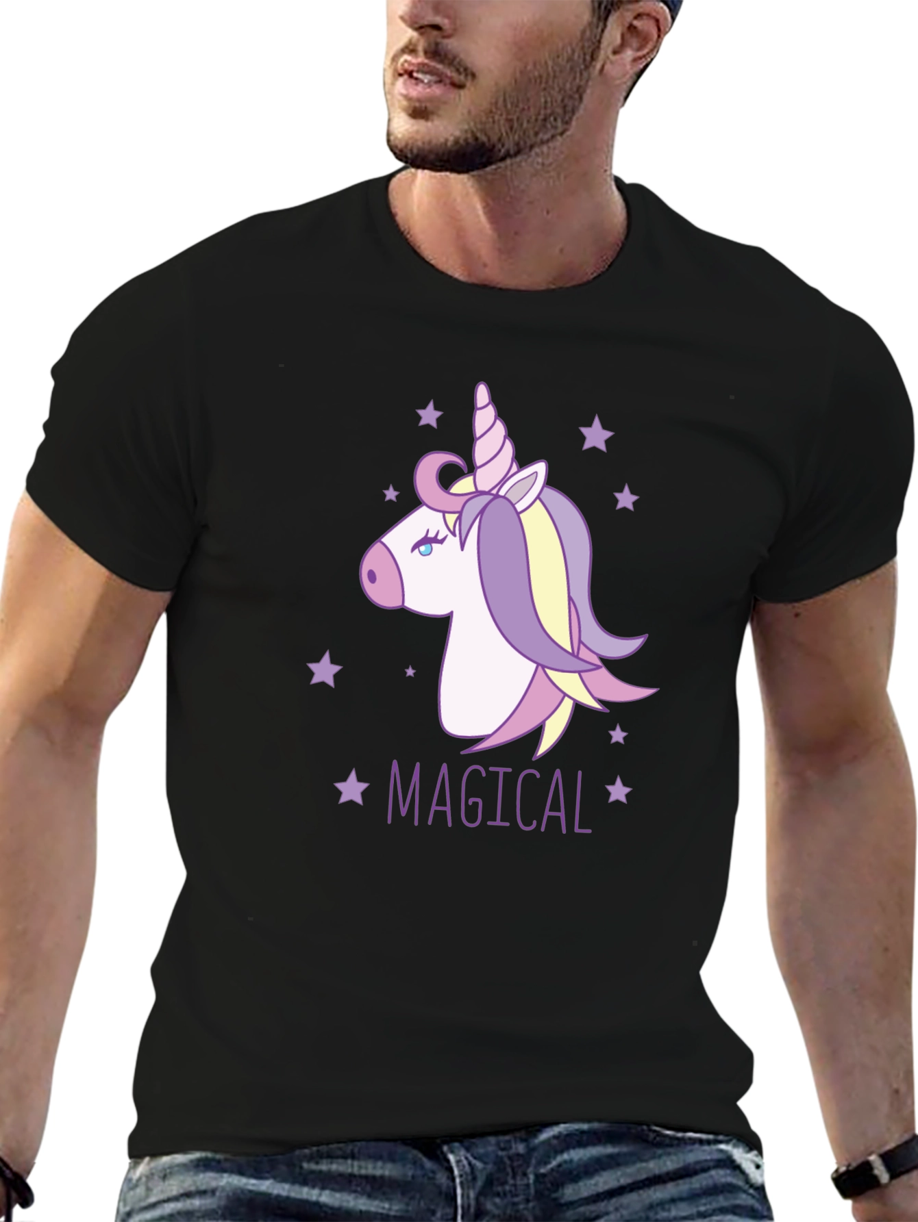 Magical Unicorn Graphic T-Shirt