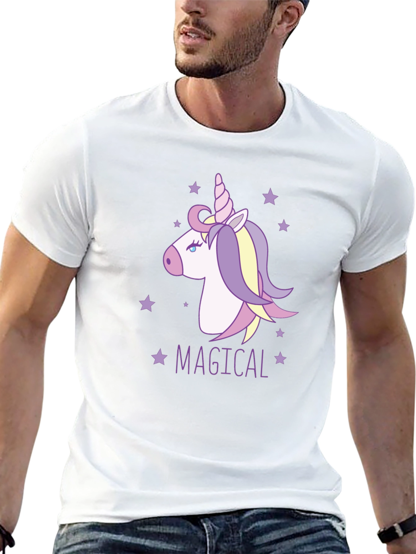 Magical Unicorn Graphic T-Shirt