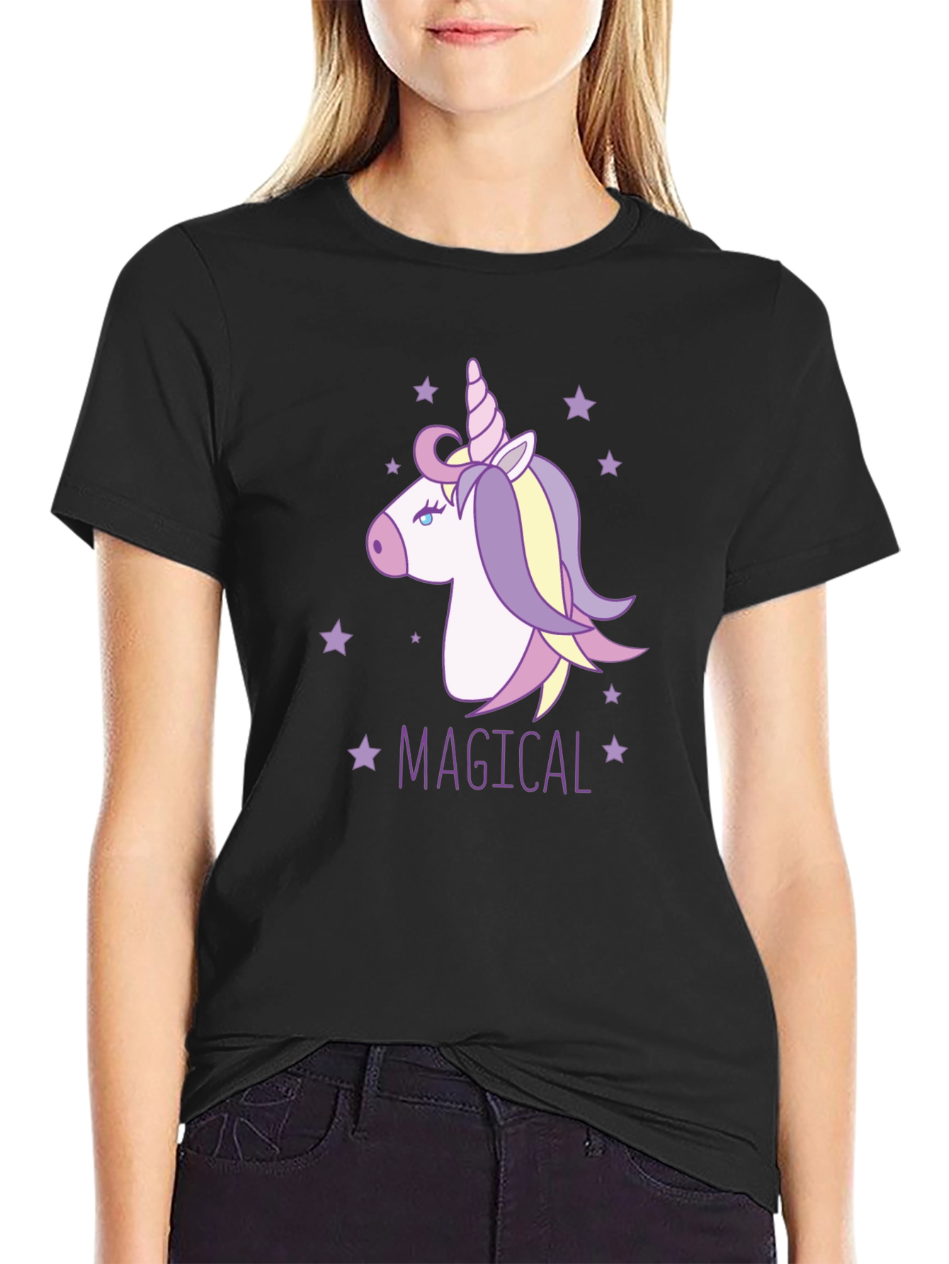 Magical Unicorn Graphic T-Shirt