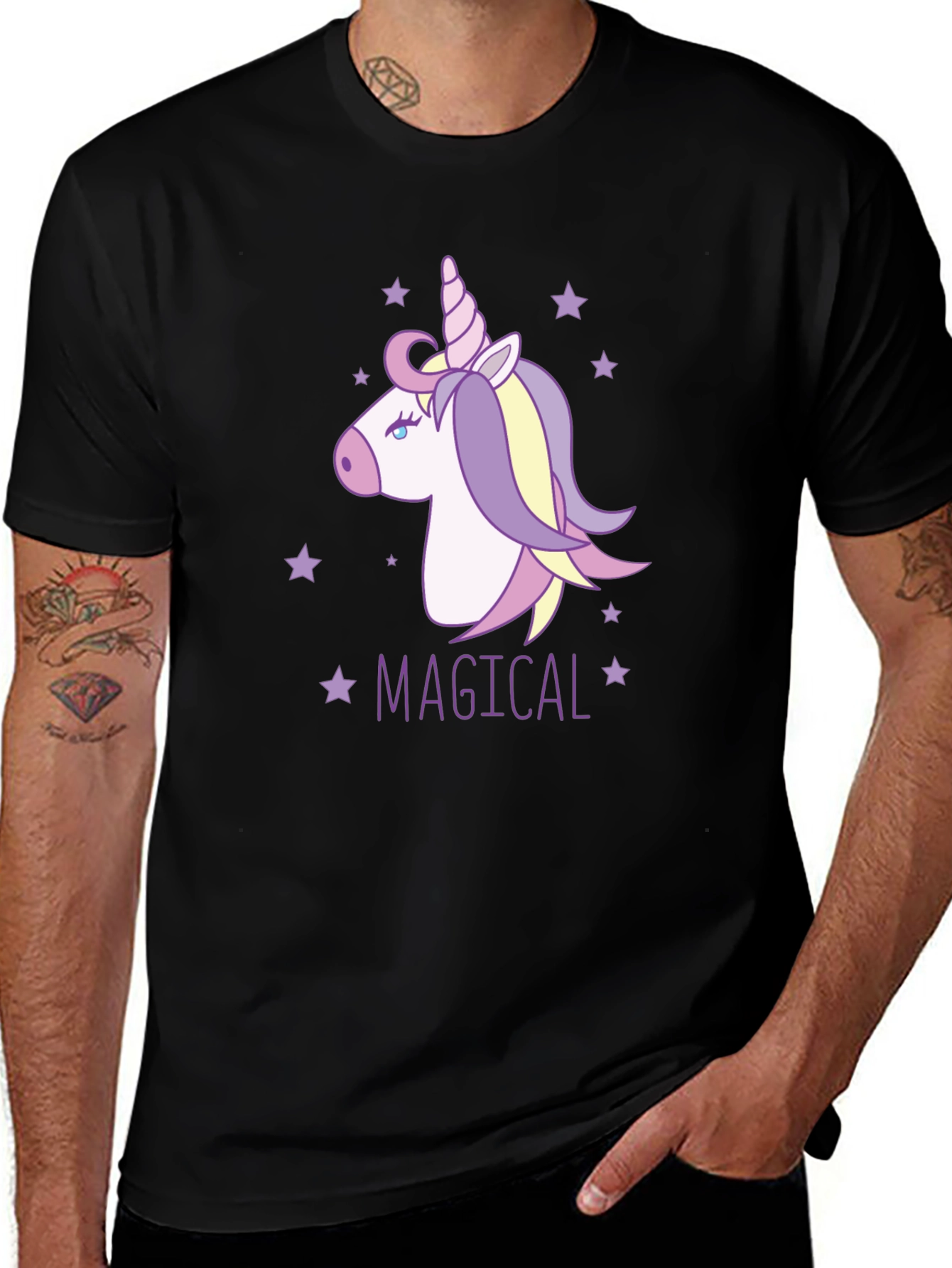 Magical Unicorn Graphic T-Shirt