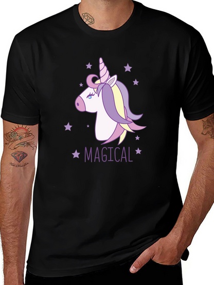 Magical Unicorn Graphic T-Shirt