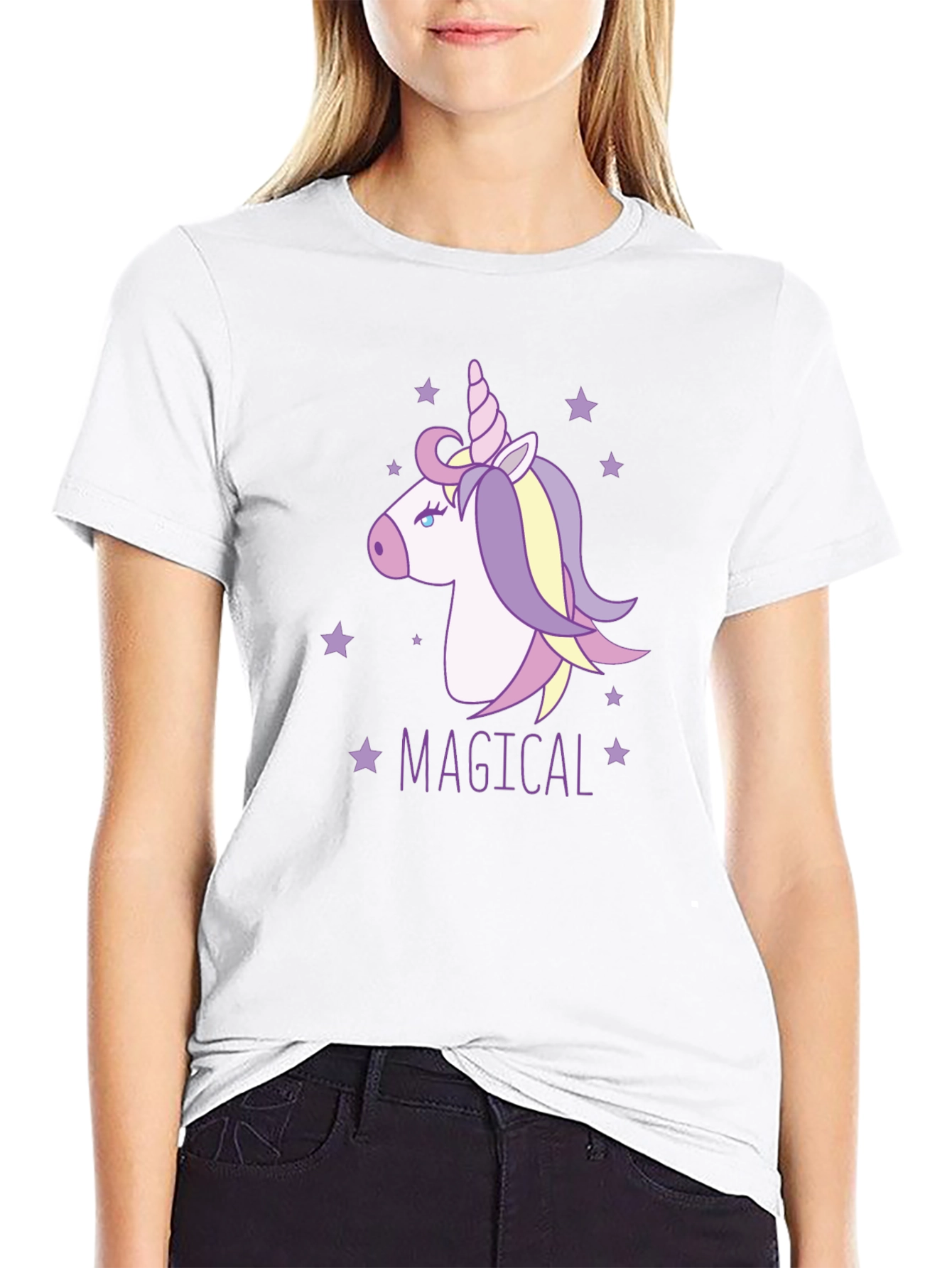 Magical Unicorn Graphic T-Shirt