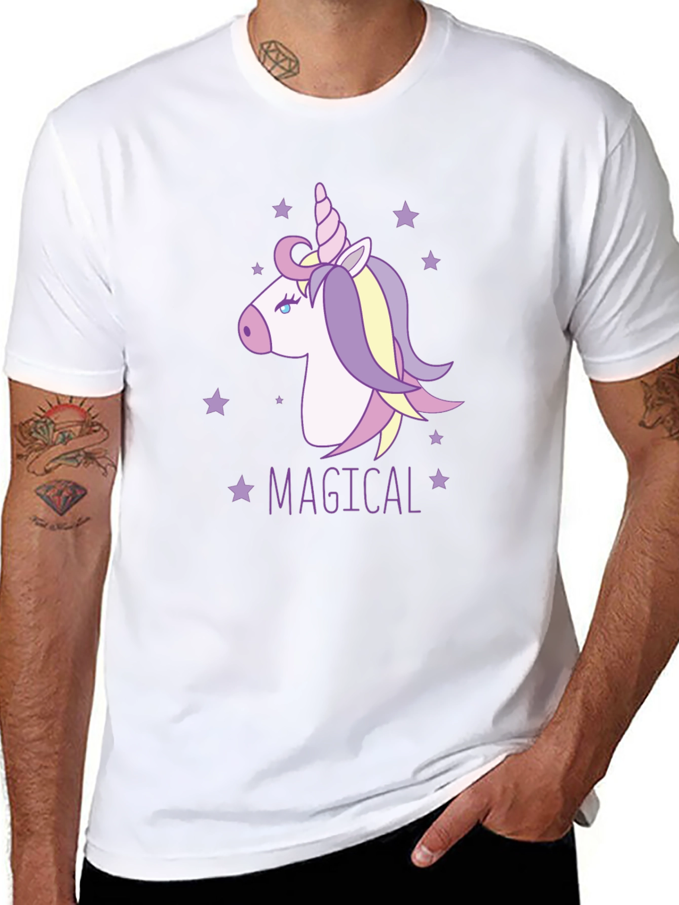 Magical Unicorn Graphic T-Shirt