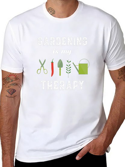 Gardening is My Therapy Graphic Tee