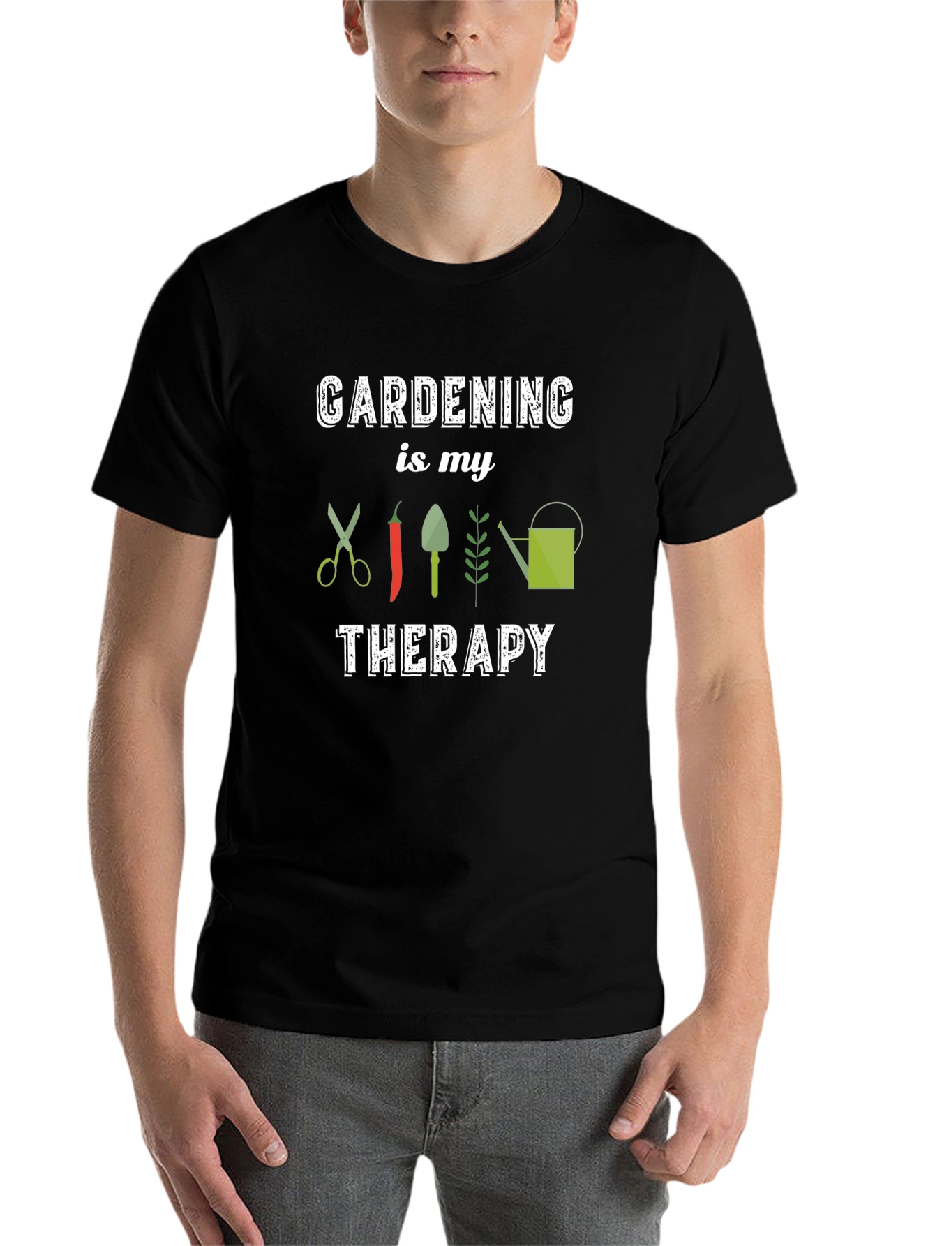 Gardening is My Therapy Graphic Tee