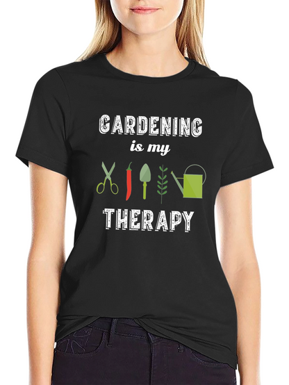Gardening is My Therapy Graphic Tee