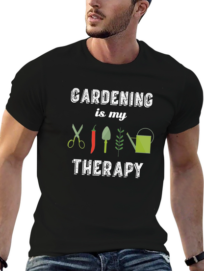 Gardening is My Therapy Graphic Tee