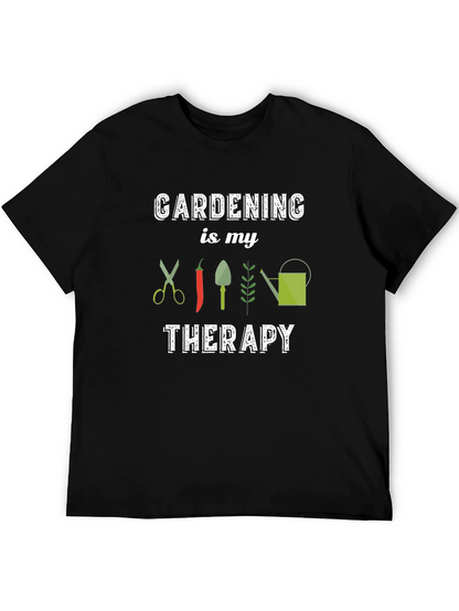 Gardening is My Therapy Graphic Tee