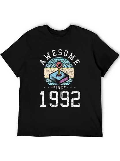 Awesome Since 1992 Retro Gaming T-Shirt