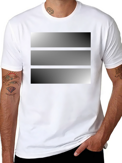 Modern Graphic T-Shirt - Gradient Design