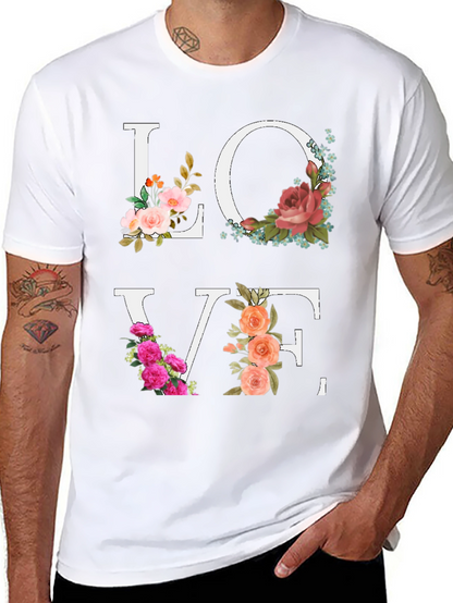 Floral Love Graphic T-Shirt