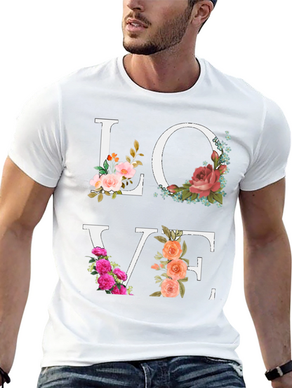 Floral Love Graphic T-Shirt