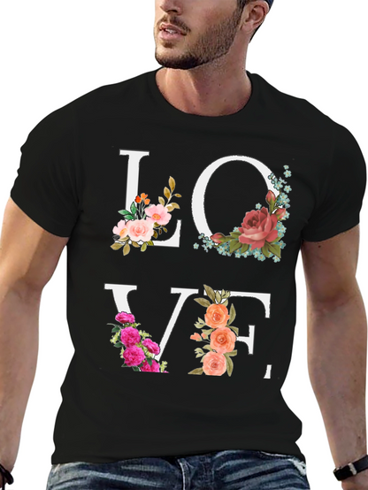 Floral Love Graphic T-Shirt