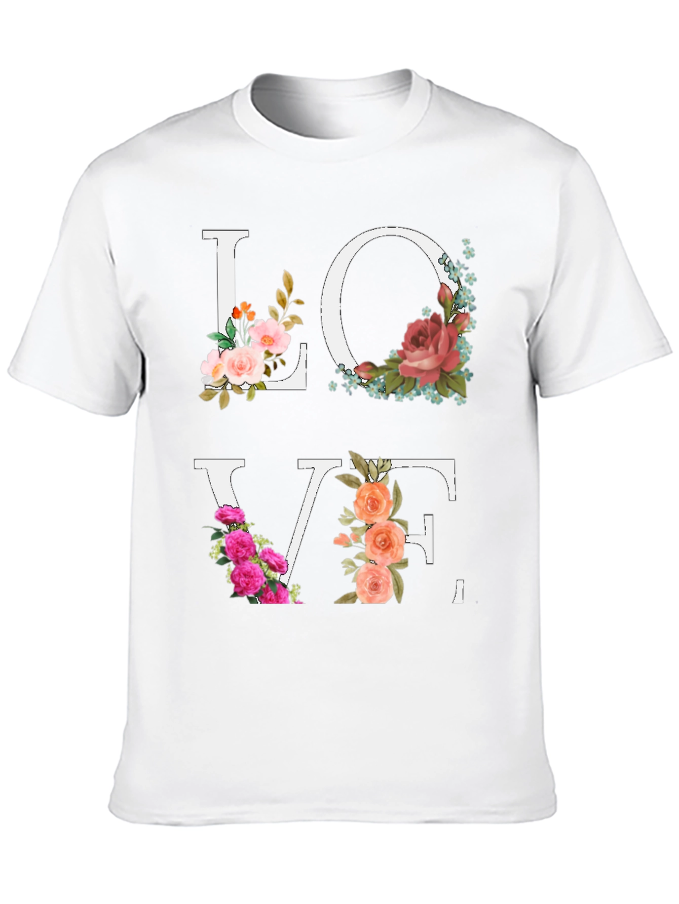 Floral Love Graphic T-Shirt