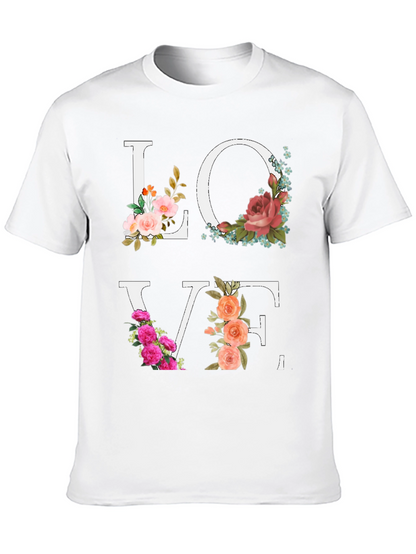 Floral Love Graphic T-Shirt