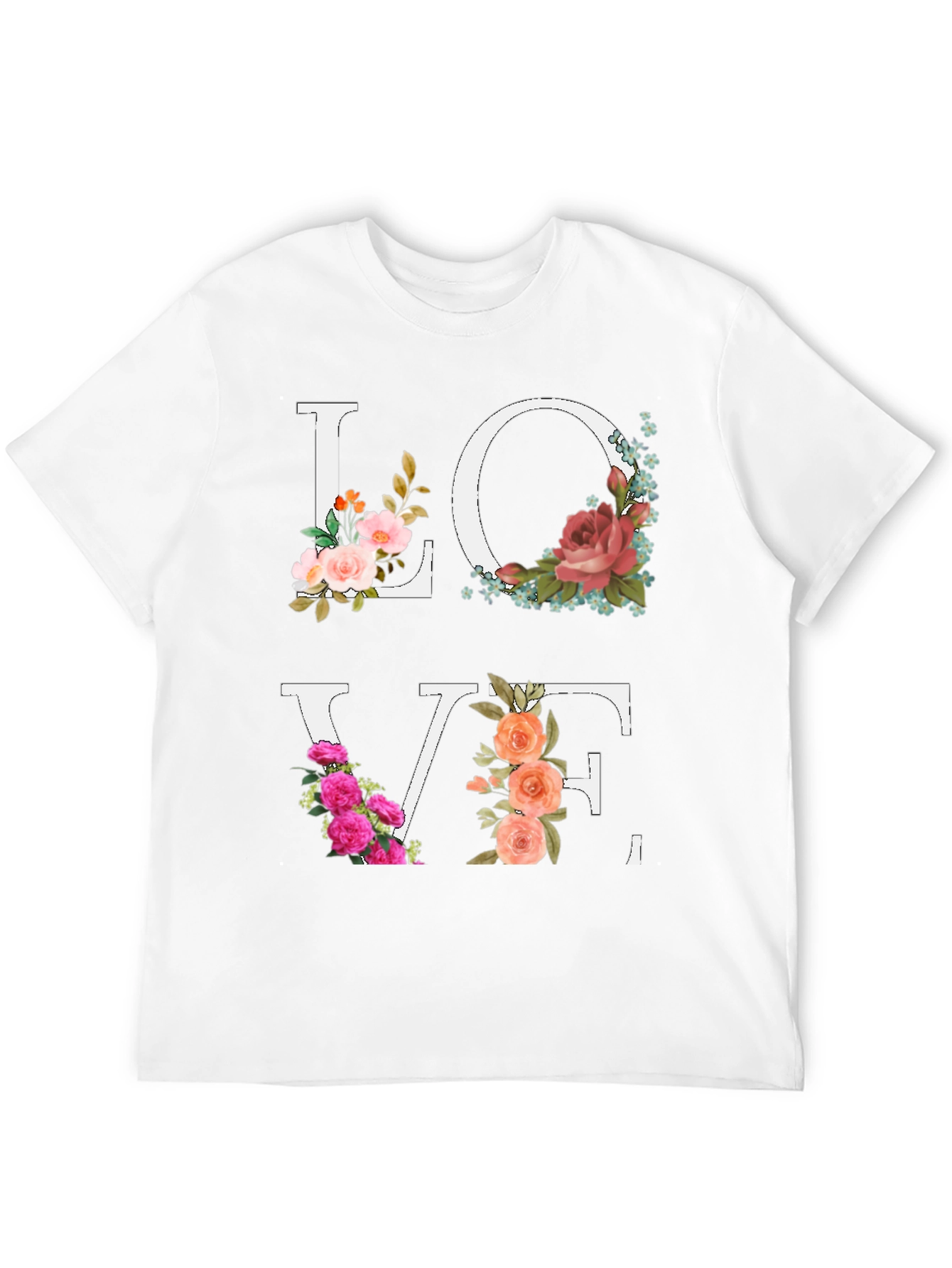 Floral Love Graphic T-Shirt
