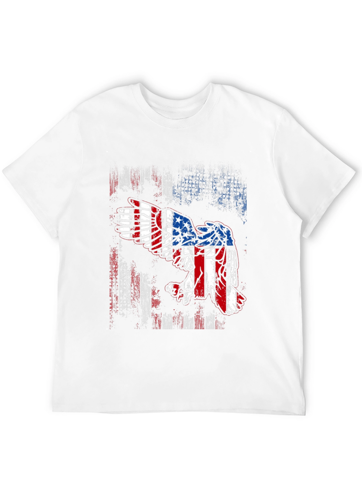 American Flag Eagle Graphic Tee